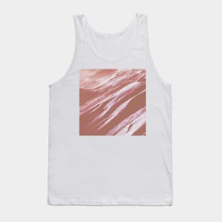 Rose Blush Mountains Oil Effects 5 Tank Top